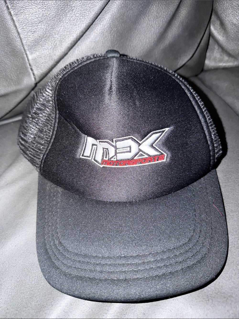 MDX Motorsports racing Black Trucker Hat